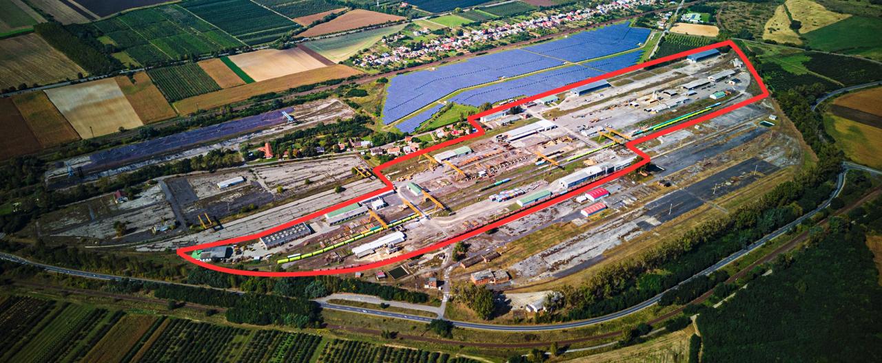 Aerial overview of Avanor Estate