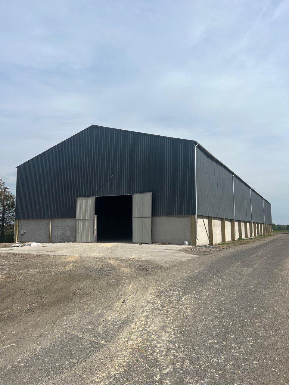 Industrial building on site